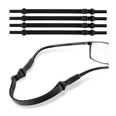lvvfit Adjustable Glasses Strap, No Tail Adjustable Eyewear Retainer Glasses  Straps, Sunglasses Straps for Men,Women,kids(4pcs Black) - Yahoo Shopping