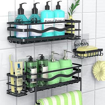 Zenna Home Hanging Shower Caddy, Over the Door, Rust Resistant, with 2  Storage Baskets, Soap Dish, Razor Holders and Hooks, Bathroom or Kitchen Shelf  Organizer, No Drilling, Heritage Bronze - Yahoo Shopping