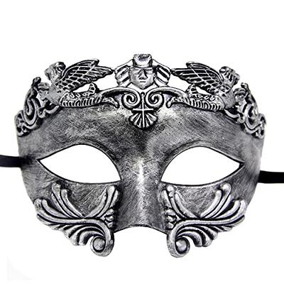  SIQUK Couple Masquerade Masks Sequins Venetian Party