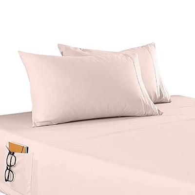 Utopia Bedding Twin Fitted Sheets - Bulk Pack of 2 Bottom Sheets - Soft  Brushed Microfiber - Deep Pockets - Shrinkage & Fade Resistant - Easy Care