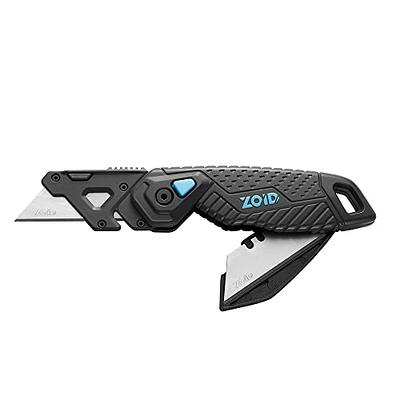 Zoid 3-in-1 Foldable Utility Knife with Contoured Body and Trax-Grip for  Safe and Quick Cutting, Functions as a Folding Utility Knife, Wire  Stripper, and Pocket Clip, Box Cutter, Cardboard Cutter - Yahoo