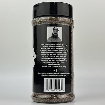 Charcoal Seasoning Dry BBQ Rub (5 oz.) Black Magic Charcoal Grill Seasoning  Best for Briskets, BBQ Burger, Ribeyes, Pulled Pork, Beef Steaks, Pot  Roast, and Grilled Fish 