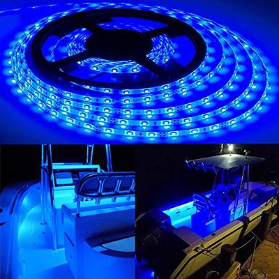 Blue Led Strip Lights 16.4Ft Waterproof Led Light Strips Flexible