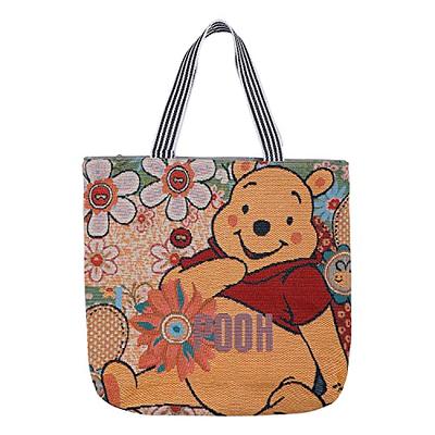 Teddy Bear Shopping Bag, Teddy Bear Canvas Bag, Canvas Shopping Bags