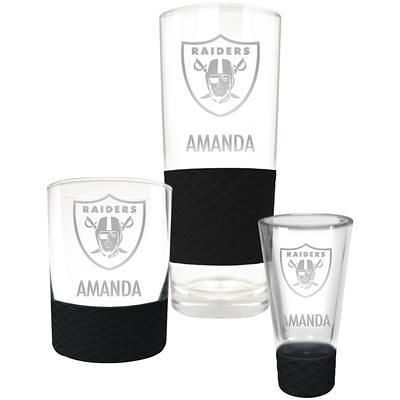 Las Vegas Raiders 10oz. Personalized Team Color Wine Tumbler