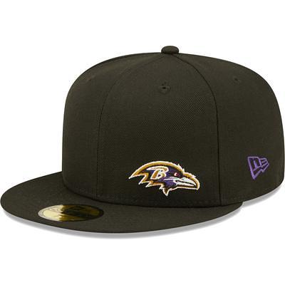 Baltimore Ravens New Era 2021 NFL Crucial Catch 59FIFTY Fitted