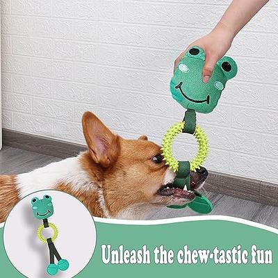 Interactive Dog Puzzle Toy With Squeaker - Slow Feeder For Small