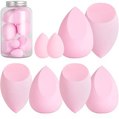 Makeup Sponge Beauty Blender Set With 1 Storage Box Soft Wet - Temu