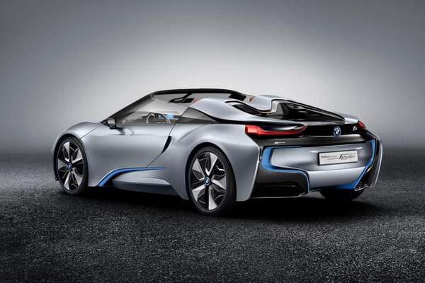 BMWi8 Spyder車型確定，美型設計展演EV上空魅力