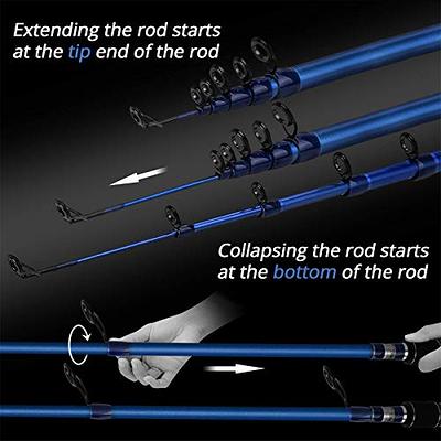 KastKing Compass Telescopic Fishing Rods, Spinning Rod,7ft