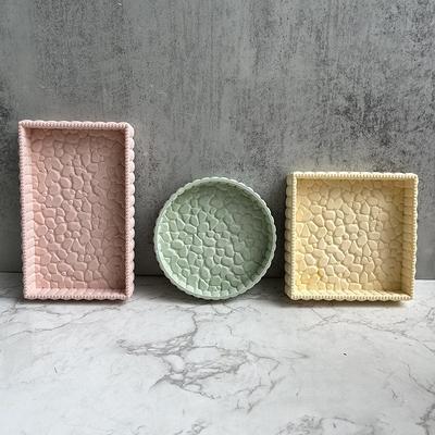 Large Square Mold with Rounded Corner, Resin Coaster Mold
