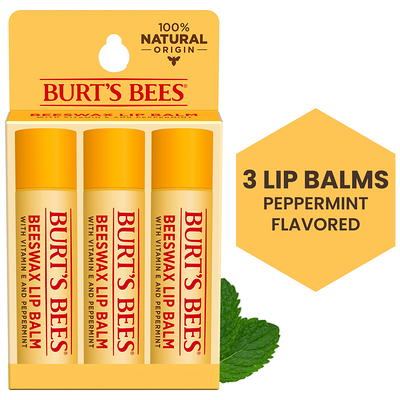 Burt's Bees 100% Natural Moisturizing Lip Balm, Honey, 1 Count 