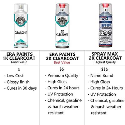 2K Clear Coat High Gloss Spray Cans (3) - ERA Paints