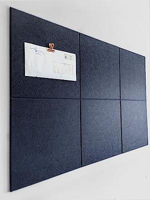 DECORITA Large Office Cork Board Alternative - 47x35 12 Pack Felt Wall  Tiles with Safe Removable Adhesive, Cork Boards for Walls Office Pin Board  Tack Board Cork Board 48 x 36 –