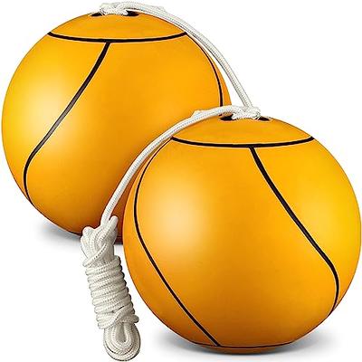 Shappy 2 Pcs Tetherball Soft Tether Balls and Rope Set Game Replacement  Tetherball Set Rubber Tetherball Equipment for Kids Adults Indoor Outdoor  Playground Yard Backyard Play (Yellow) - Yahoo Shopping