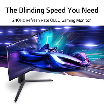 LG UltraGear 27 OLED QHD 240Hz 0.03ms FreeSync and NVIDIA G-SYNC