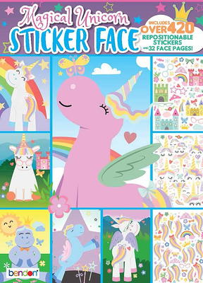 My Sticker Book: Blank Sticker Collection Book for Kids Unicorn