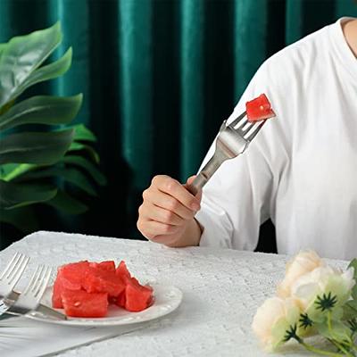 TOPUUTP Stainless Steel Watermelon Cutter Knife with Melon Baller Scoop  Fruit Decoration Carving Knife For DIY Cutting And Scooping Watermelon  Cantaloupe Ice Cream (Slicer Cutter Knife) - Yahoo Shopping