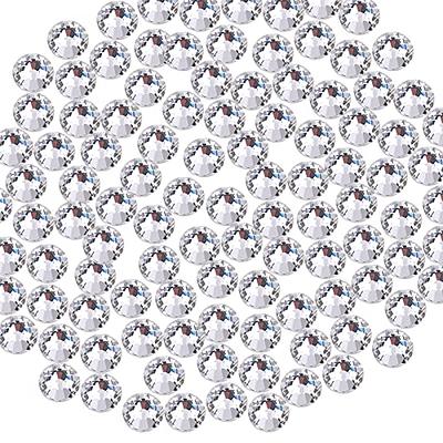Briskbloom 1440PCS SS16 4MM Flatback Hotfix Rhinestones, Hotfix Crystals  for Crafts Clothes Shoes, Round Glass Gemstones (Crystal Clear/White) -  Yahoo Shopping
