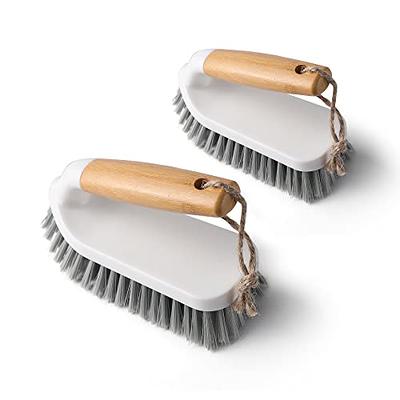 Stiff Bristles Grout Cleaner Brush Bathroom Shower Grout - Temu