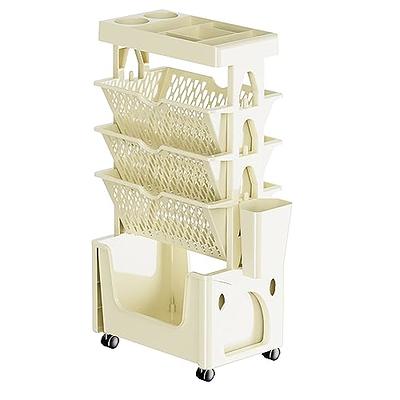 Children's Toy Storage Rack Large Capacity Multilayer Bookshelf Kitchen  Shelf Snack Book Storage Baby Clothes Storage