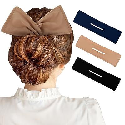 WLLHYF 4 Pieces French Hair Pins U Shaped Hair Clips Metal French U Pins  Vintage Hair Fork Hair Pins for Buns Hairstyle Chignon for Women Girls