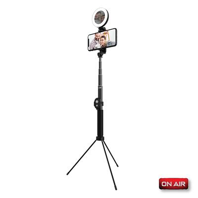 ATUMTEK 12 Selfie Ring Light with 63 Extendable Tripod Stand, Selfie  Light with Phone Holder and Bluetooth Remote, Dimmable LED Ring Light for  Streaming, TikTok, Zoom, Vlogging, , etc - Yahoo Shopping