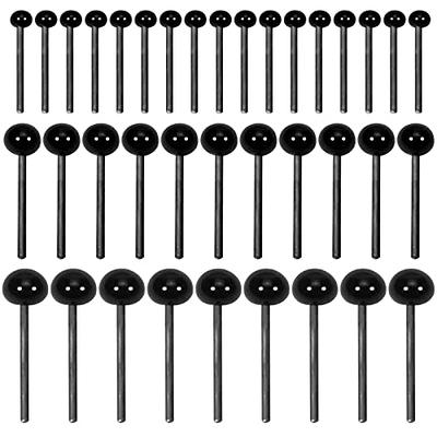 100PCS Eyeball Doll Plush Safety Eyes, Safety Eyes Black Plastic Eyes with  Washers, Stuffed Crochet Animal Crafts Doll Making Supplier Bulk(6-12mm) -  Yahoo Shopping