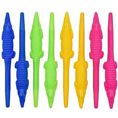 Cute Multicolor Ballpoint Pens,10 in 1 Color Kawaii Cartoon Retractable  Animals Kids Gel Pens Students Girls Boy Novelty Fun 10 Colored Pens Office