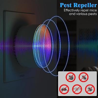 Ultrasonic Rodent Repellent Indoor - Electronic Mouse Deterrent