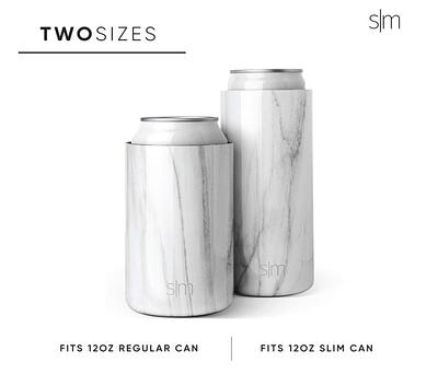 Simple Modern Skinny Can Cooler | Slim Insulated Stainless Steel Drink  Sleeve Holder | Insulate Seltzer, Soda, Beer, Energy Drinks | Gift for  Women