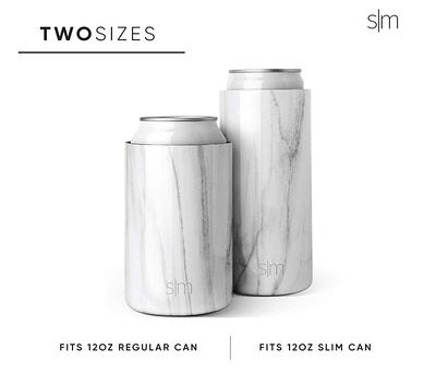 Simple Modern Skinny Can Cooler for Slim Beer & Hard Seltzer 12 oz  Insulated Stainless Steel Sleeve 