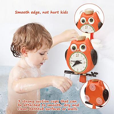 Bath Toys for Kids Ages 4-8, Wall Bathtub Toy Slide for Toddlers 3