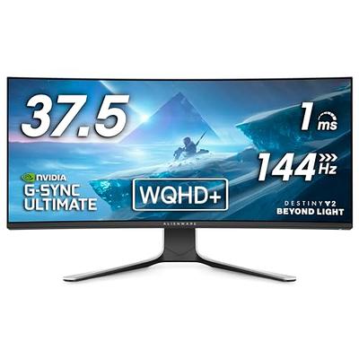 Alienware 120Hz UltraWide Gaming Monitor 34 Inch Curved Monitor with WQHD  (3440 x 1440) Anti-Glare Display, 2ms Response Time, Nvidia G-Sync, Lunar  Light 