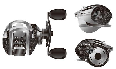 Ozark Trail OTX Pro Baitcast Fishing Reel, Black - Lightweight Graphite  Frame and Cover, 7+1 Ball Bearings - Yahoo Shopping