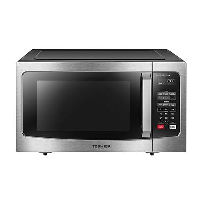 Toshiba 1.6 Cu. Ft. Counter Top Microwave Stainless Steel - Office Depot