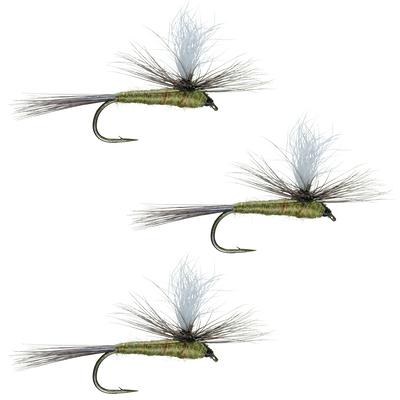 3-Pack Parachute Bwo Size 14 Blue Winged Olive Classic Dry Fly Hand Tied Fishing  Trout Flies - Yahoo Shopping