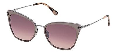 Tom Ford SELBY FT 0952 Transparent Light Brown/Brown Shaded 55/19/140 women  Sunglasses