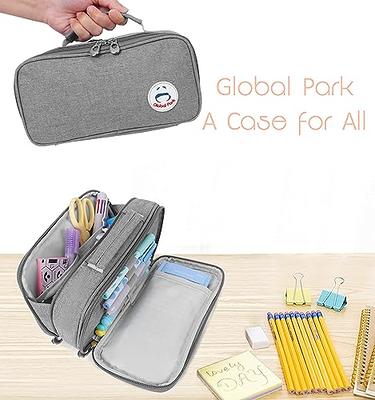 Large Capacity Pencil Case, Stationery Storage Pen Bag Box Handheld Makeup Pouch  Holder Multi-Compartment Organizer College School Office Supplies for  Student Teen Kid Adult - Yahoo Shopping