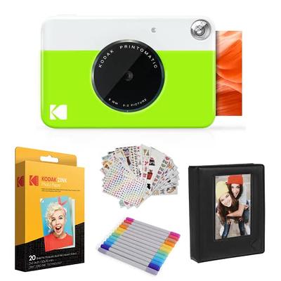 KODAK 2x3 Premium Zink Photo Paper (50 Sheets) + Colorful Square