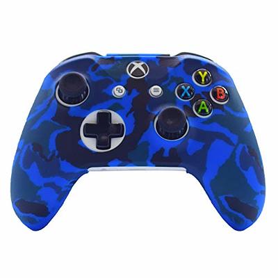 Silicone Protective Skin Case for XBox One Slim Controller Protector  Camouflage Gamepad Cover with 2 free Grips Caps