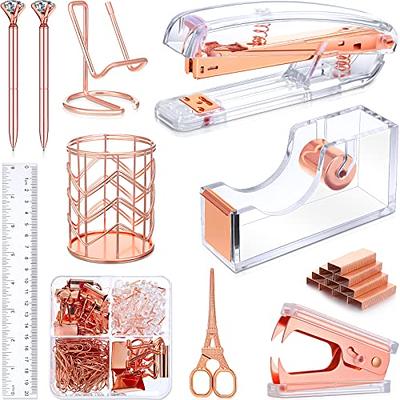 Rose Gold Office Desk Accessories Rose Gold Office Decor 