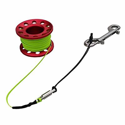 Aluminum Scuba Diving Finger Spool Diving Reel Snorkeling Guide