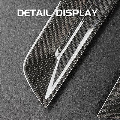 Balck Real Carbon Fiber M-color Car Side Door Edge Guard