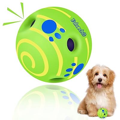 Indestructible Squeaky Dog Balls, Interactive Dog Toys For Aggressive  Chewers Large Breed For Relieving Anxiety, Dog Chew Toys Ball