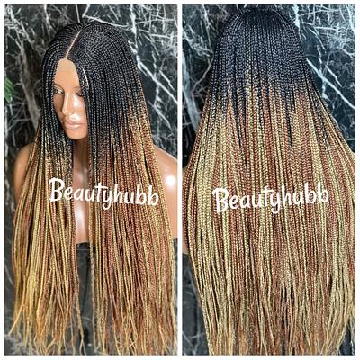 Full Lace Braided Wigs for Black Women, Braided Wig Human Hair