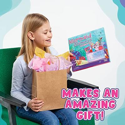 PURPLE LADYBUG Mermaid Makeup for Girls - Safe Little Girls Makeup Kit for Kids  Age 8-12