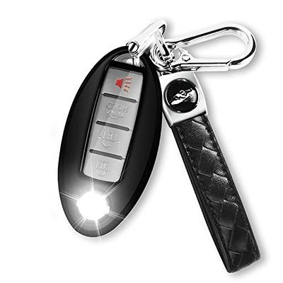 QBUC for Nissan Key Fob Cover with Keychain, Soft TPU Key Shell Case  Suitable for Altima Rogue Maxima Sentra Infiniti Armada Sedan Murano  Pathfinder Frontier Smart Remote Key Holder（Black） - Yahoo Shopping