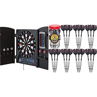 Fat Cat Electronx Electronic Dartboard Compact Size Over 35 Games