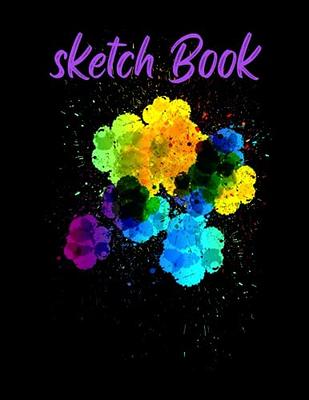 Sketch Book for girls: Notebook for Drawing, Writing, Painting, Sketching  or Doodling, 110 Pages, 8.5x11 (Paperback)